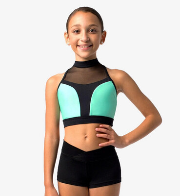 So Danca Bralette Halter Top - Child