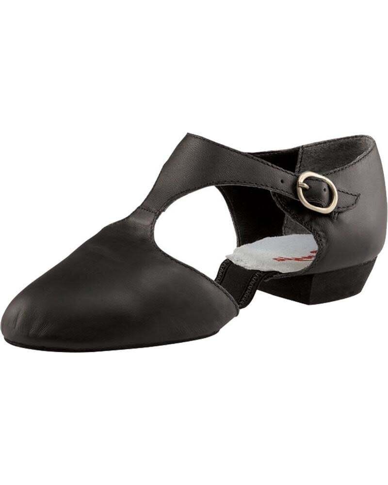 Capezio Pedini Jazz Shoe, Color: Black, Size: 3.5, Width: M