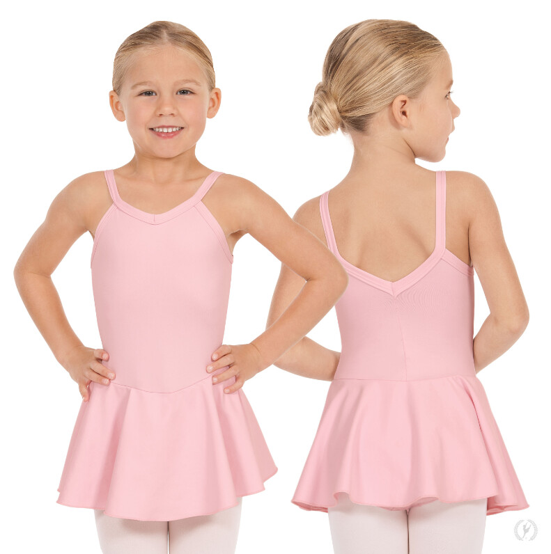 Eurotard Skirted Camisole Leotard - Child, Color: Pink, Size: Small
