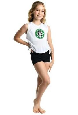 DanzNmotion &quot;I Dance A Latte&quot; Top - Child