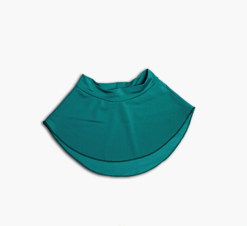 So Danca Yasmina Microfiber Ballet Pull-On Skirt - Child, Color: Tropic Green, Size: Small