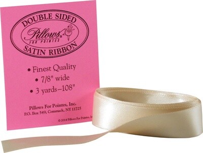 Pillows for Pointe Classic Satin Ribbon