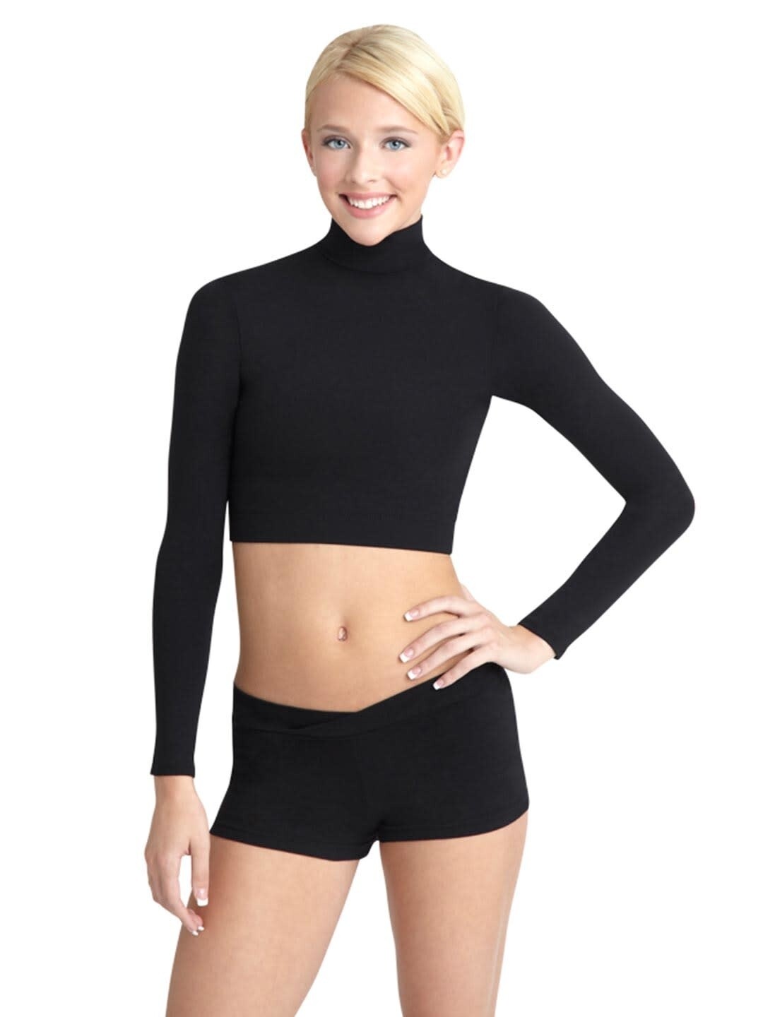 Capezio Turtleneck Long Sleeve Top