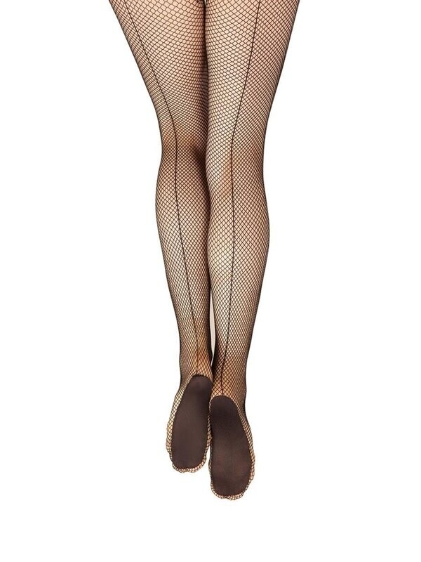 Capezio Professional Fishnet w/Seam Tight