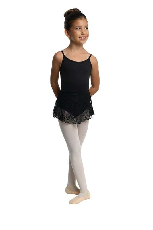 DanzNmotion Lace Circle Pull On Skirt - Child