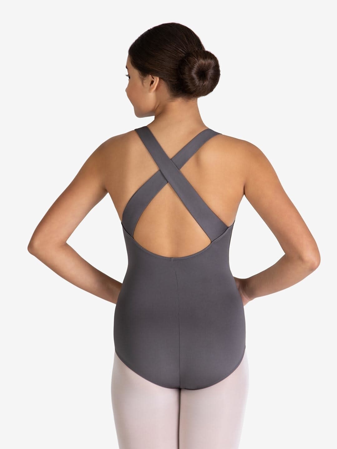 Capezio Wide Strap Cross Back Tank Leotard - Child
