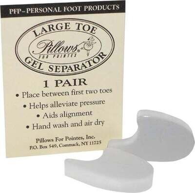 Pillows for Pointe Large Toe Gel Separator