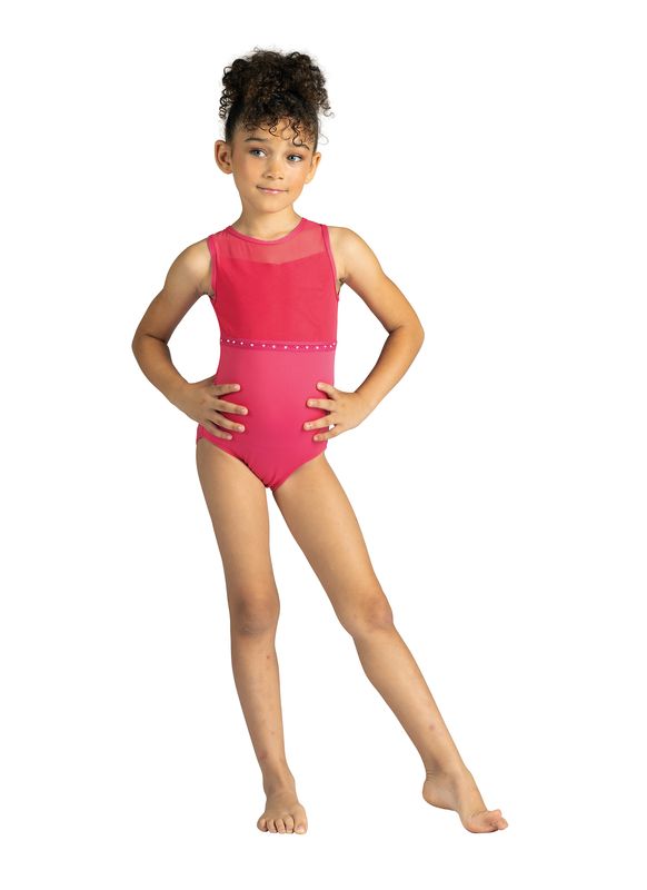 DanzNmotion Alexa Rhinestone Tank Leotard