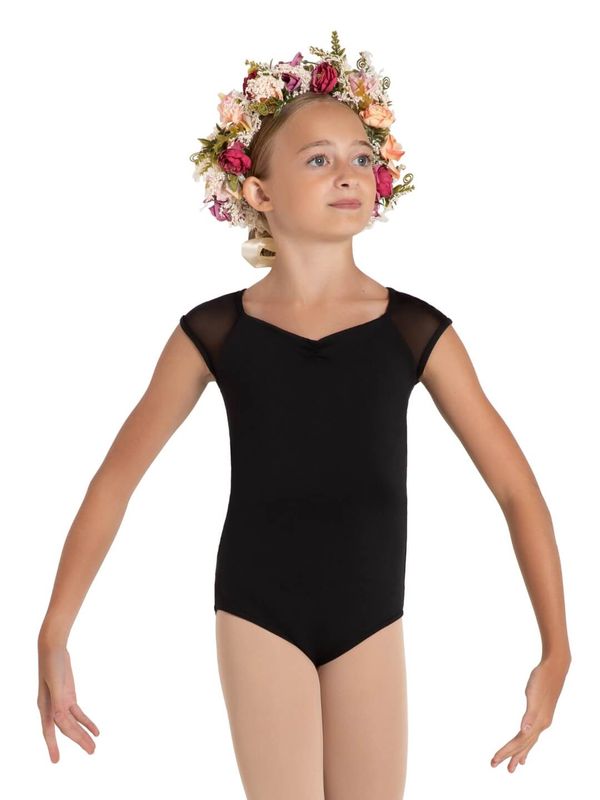 Capezio Wildflower Daisy Cap Sleeve Leotard - Girls