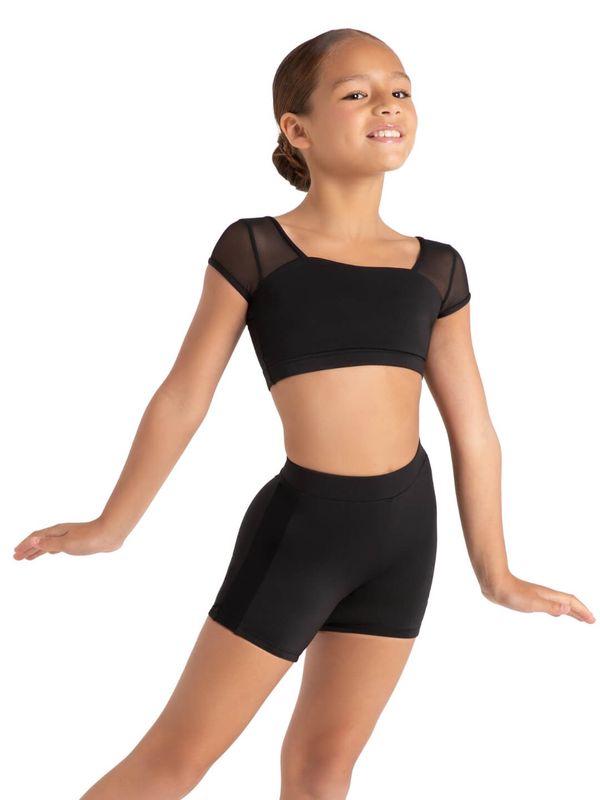 Capezio Star Struck Cosmic Crop Top - Girls