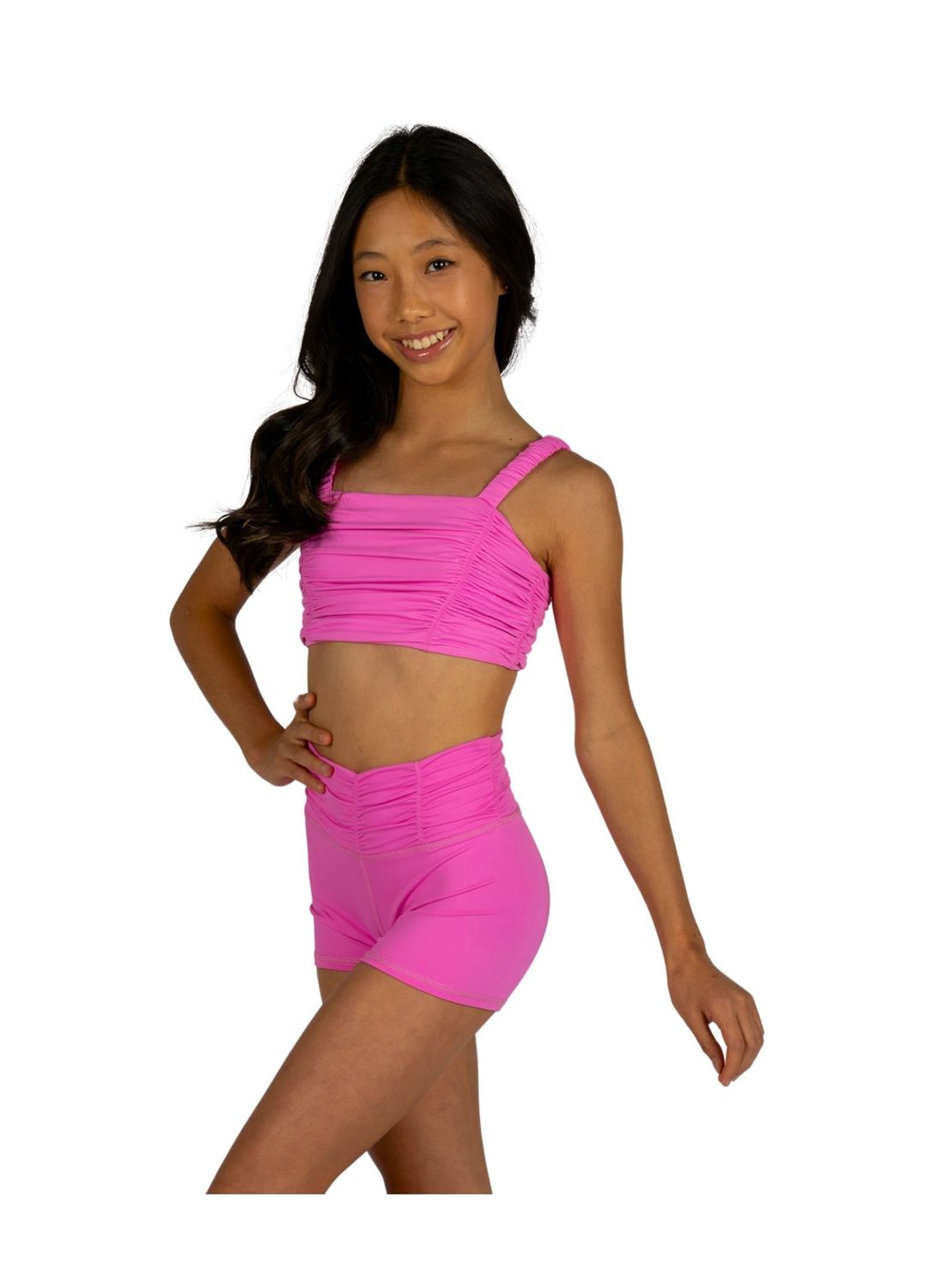 XODance Sassy Scrunch Top