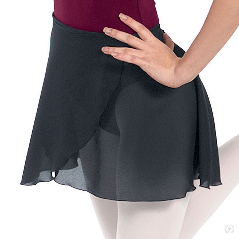 Eurotard Womens Plus Size Chiffon Wrap Skirt