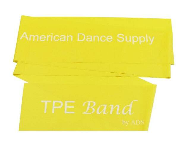 TPE Stretch Band, Color: Yellow