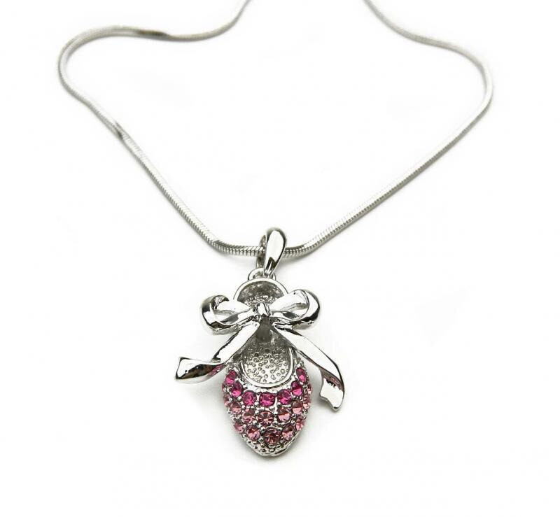 Ballet Slipper Necklace