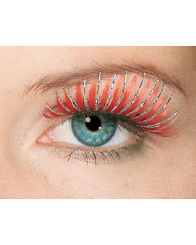 Dasha Stage Eyelash w/glue, Color: Orange