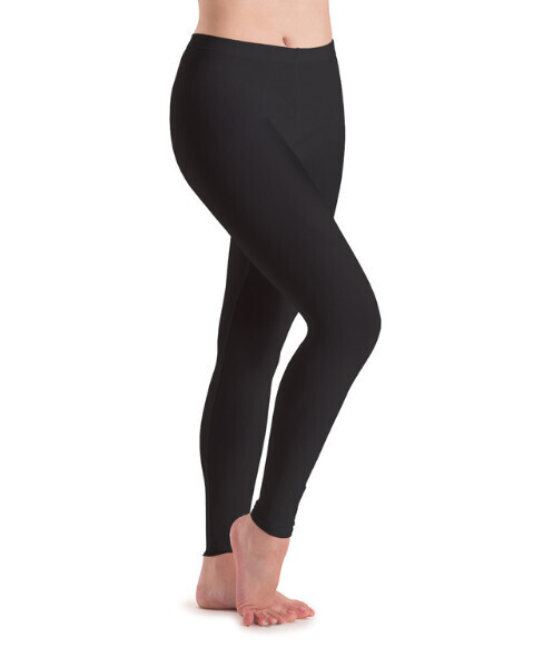 Motionwear Ankle Legging Pant, Color: Black, Size: Medium