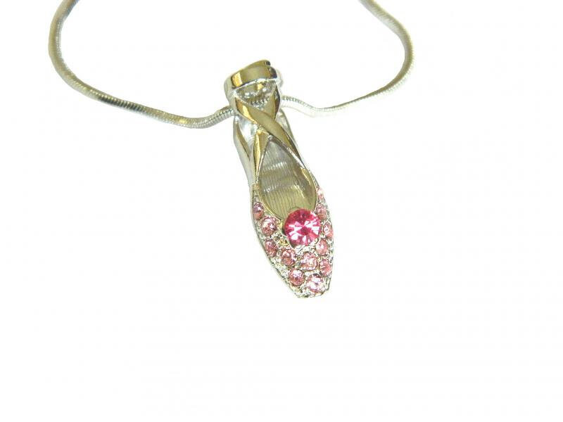 ADS Single Pointe Shoe Necklace