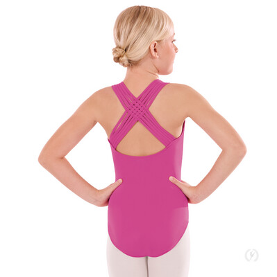 Eurotard Lattice Back Leotard - Child