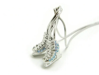 ADS Ice Skates Necklace