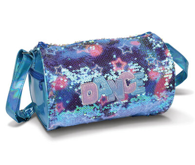 DanzNmotion Star Sequin Roll Bag