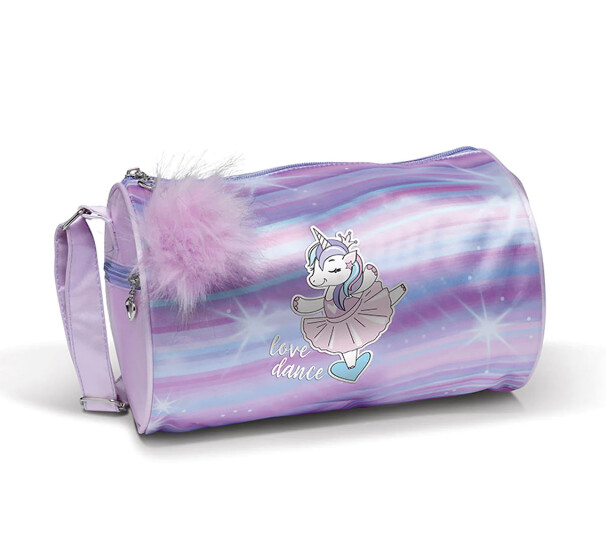 DanzNmotion I Love Unicorns Dance Duffel Bag