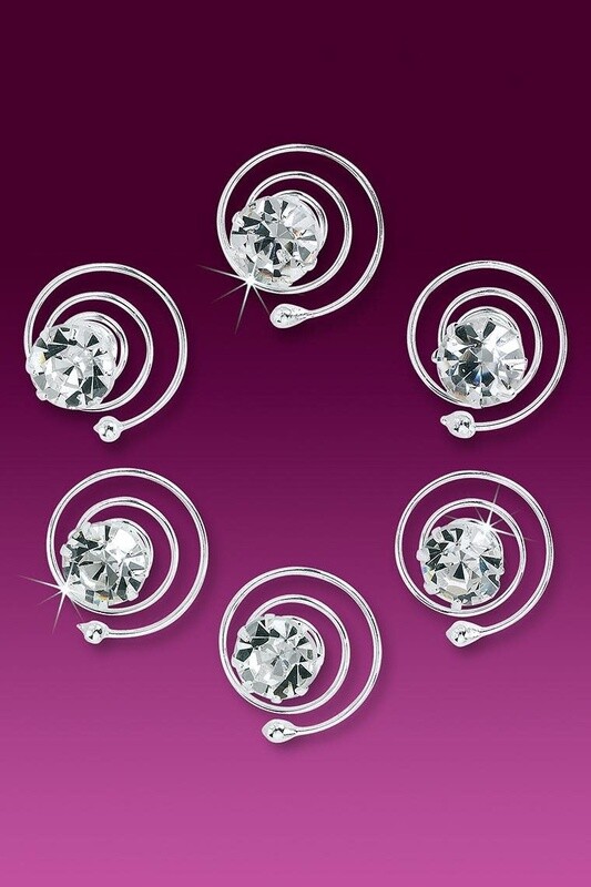Glamour Goddess Coil Rhinestone Head Jewels