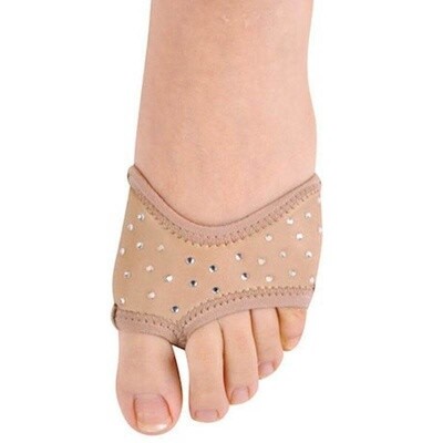 Danshuz Half Sole Neoprene Shoe w/Rhinestone