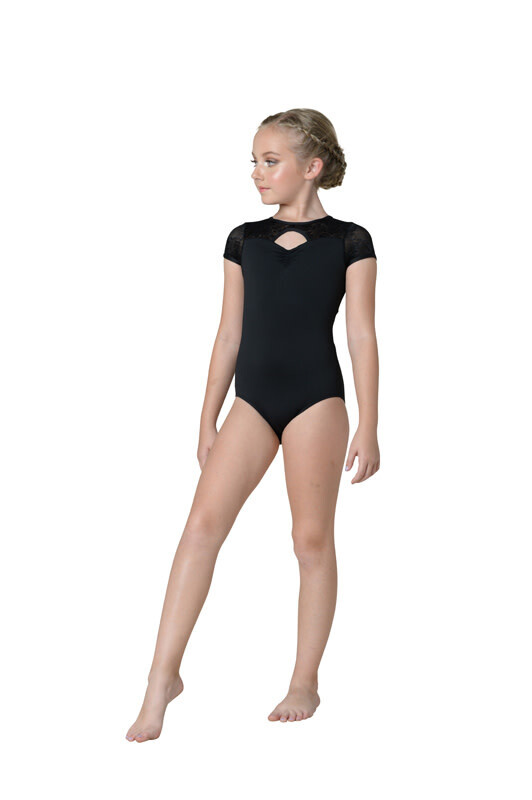 DanzNmotion Shiloh Cap Sleeve Leotard
