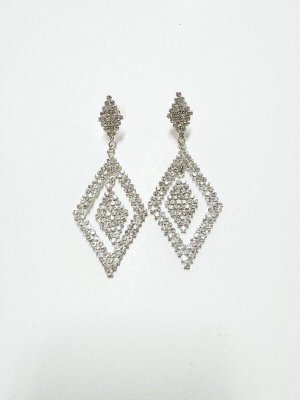 FH2 Diamond Dangle Earrings