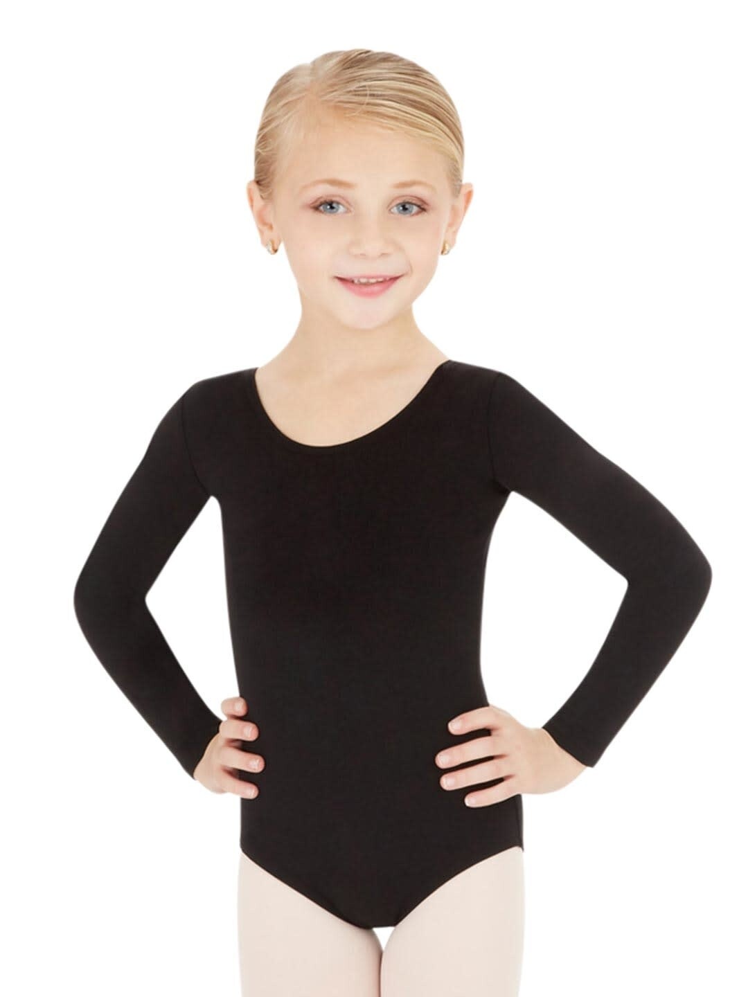 Capezio Long Sleeve Cotton Leotard - Child