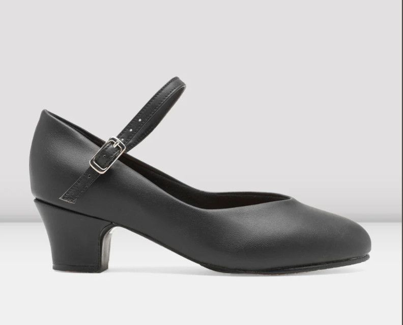 Bloch Diva 2" Character Shoe, Color: Black, Size: 7