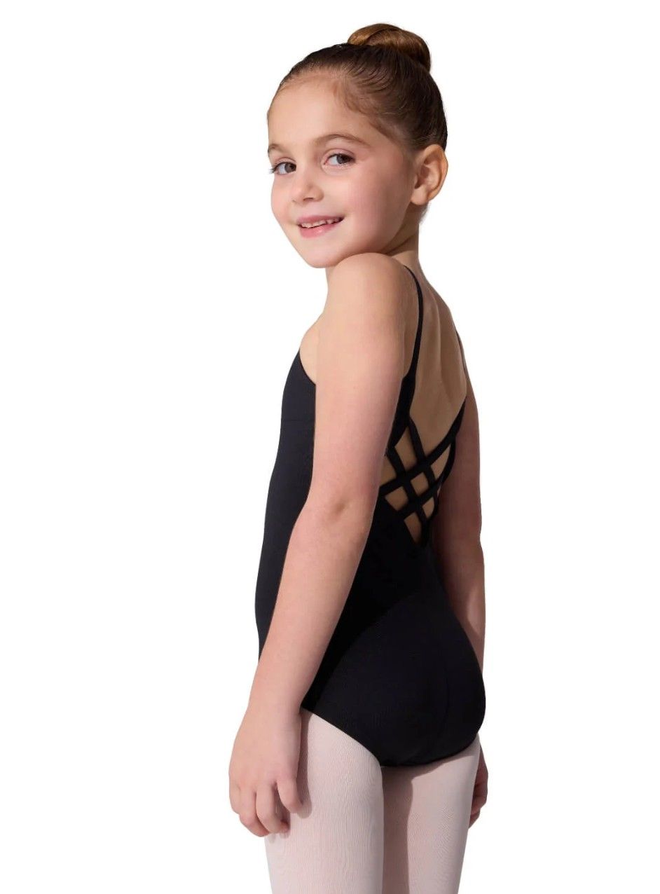 Capezio Low Back Strappy Camisole Leotard - Child
