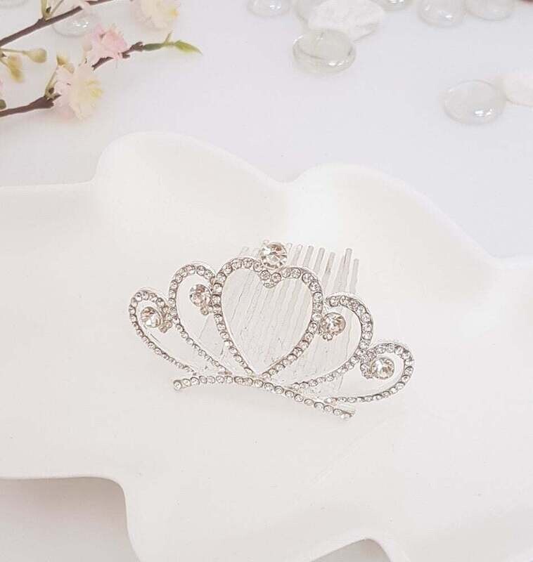 FH2 Rhinestone Comb Tiara