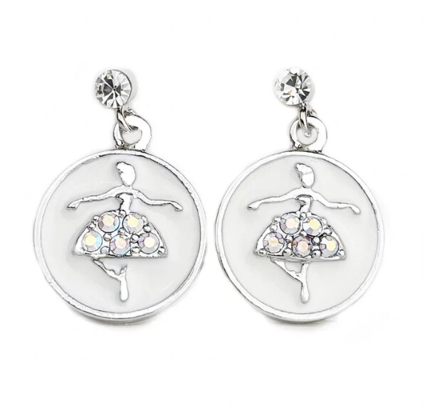 Dangle Ballerina Earrings