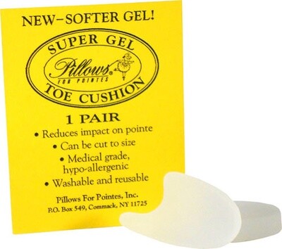 Pillows for Pointe Super Gel Toe Cushions