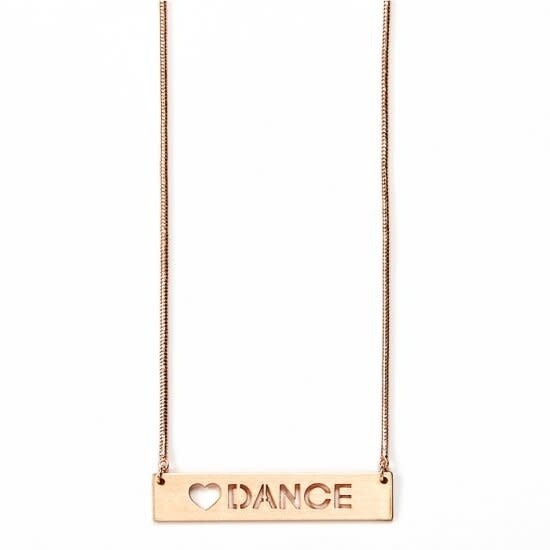 Dasha Heart Dance Rose Gold Necklace
