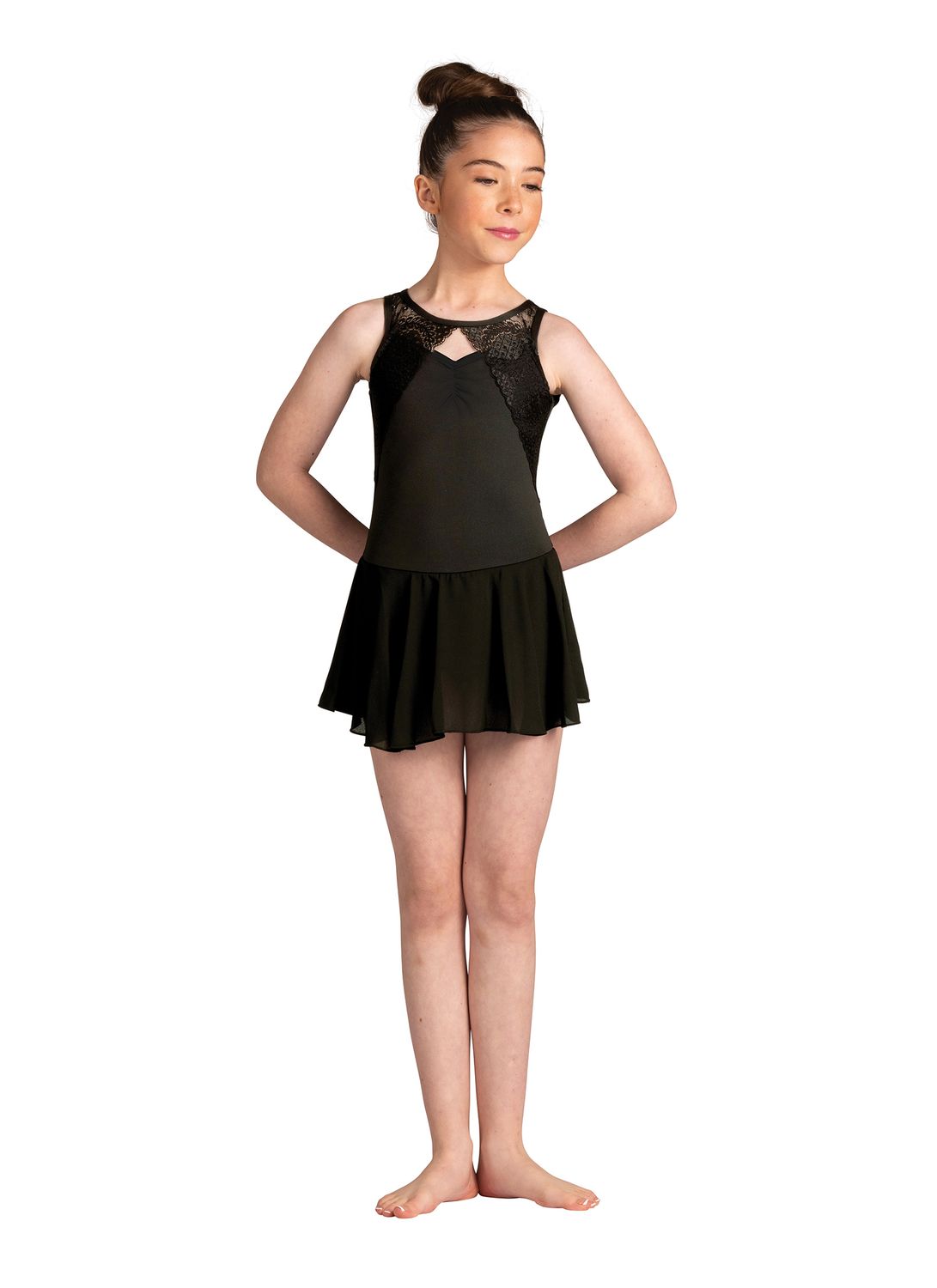 DanzNmotion Paola Tank Bolero Lace Dress