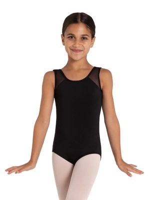 Capezio Star Struck Mars Mesh Back Leotard - Girls