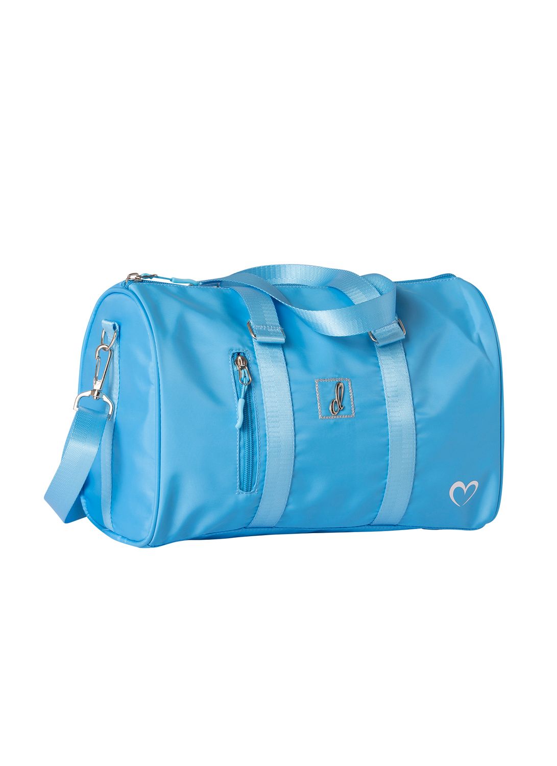 DanzNmotion Jr Dance Duffle Bag, Color: Turquoise