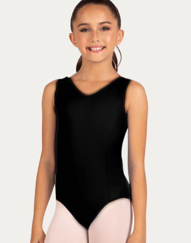DanzNmotion Ari V-Tank Princess Seam Child Leotard