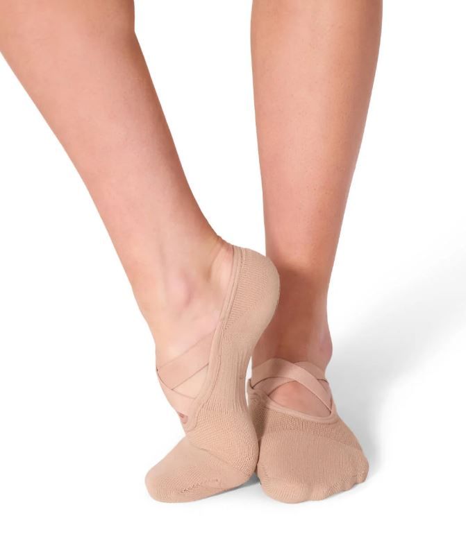 Capezio Lifeknit Ballet Sox, Color: Nude, Size: Small