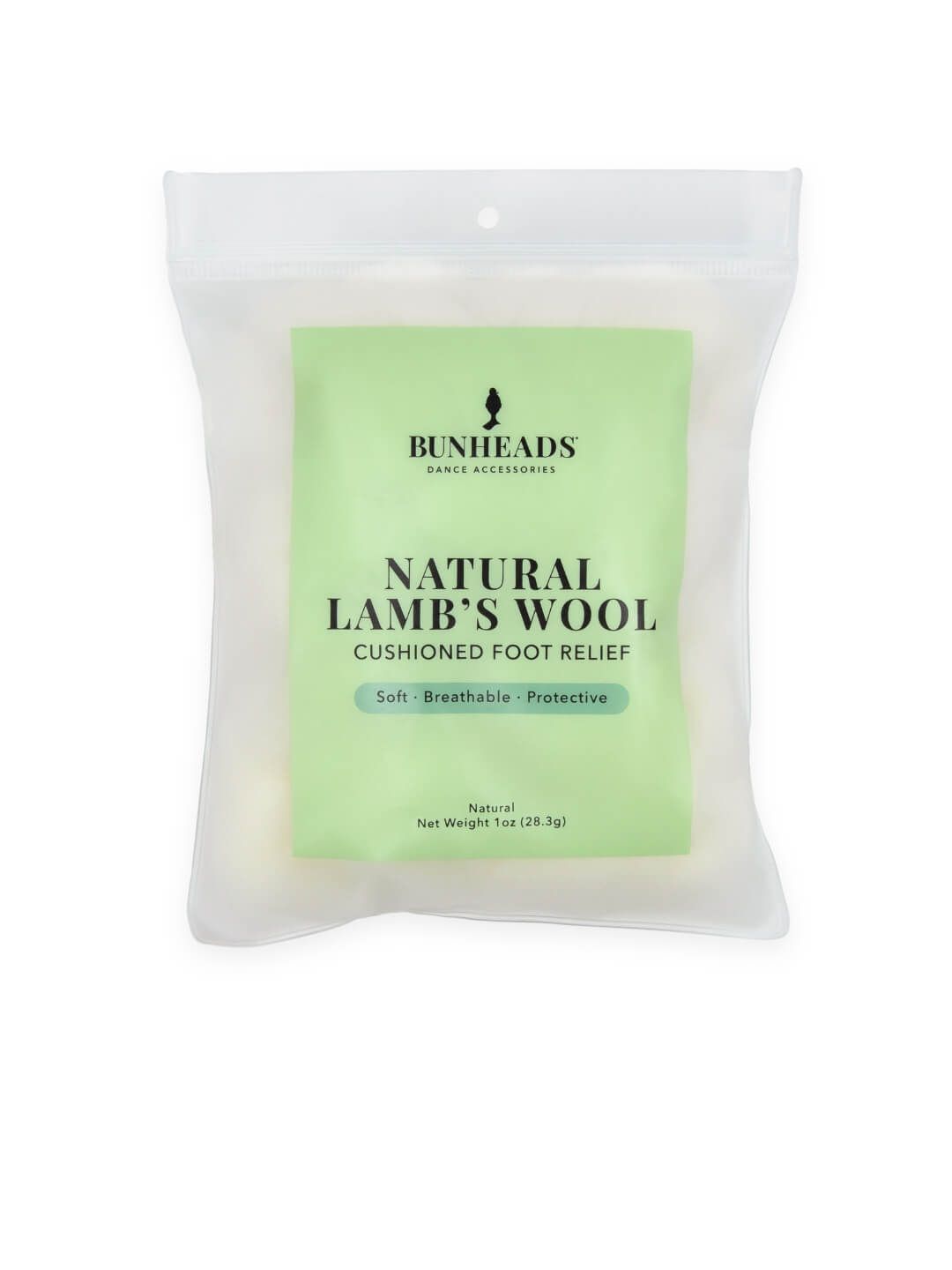 Bunheads Lamb's Wool, Color: Natural