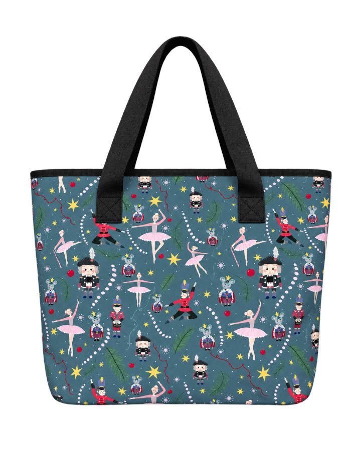 DanzNmotion Nutcracker Tote Bag, Color: Green