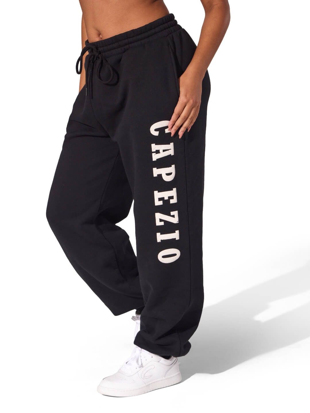 Capezio Jet Setter Stride Jogger Pants, Color: Black, Size: X Small