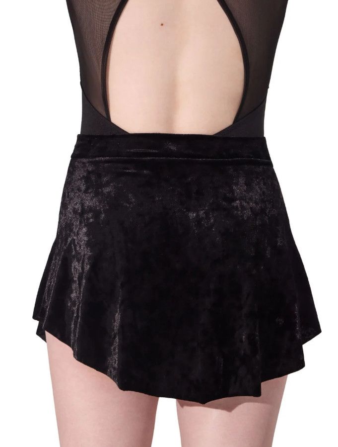 Capezio Elemental Reverie Angelina Skirt - Tween, Color: Black, Size: Intermediate