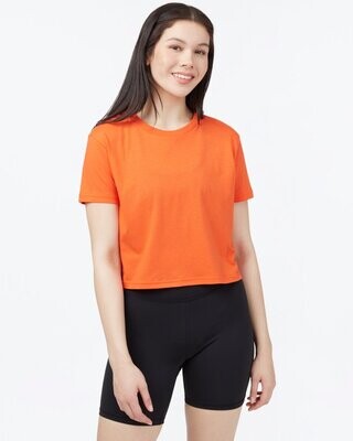 W TreeBlend Cropped Relaxed T-Shirt