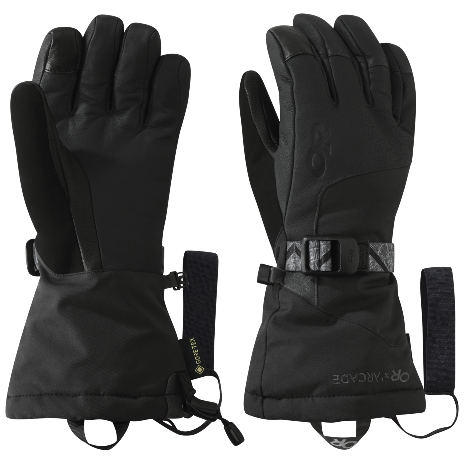 Women&#39;s Carbide Sensor Gloves, Color: Black/Storm, Size: S