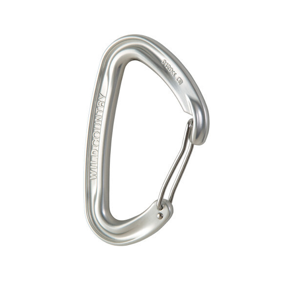 Wildwire Carabiner, Color: Silver