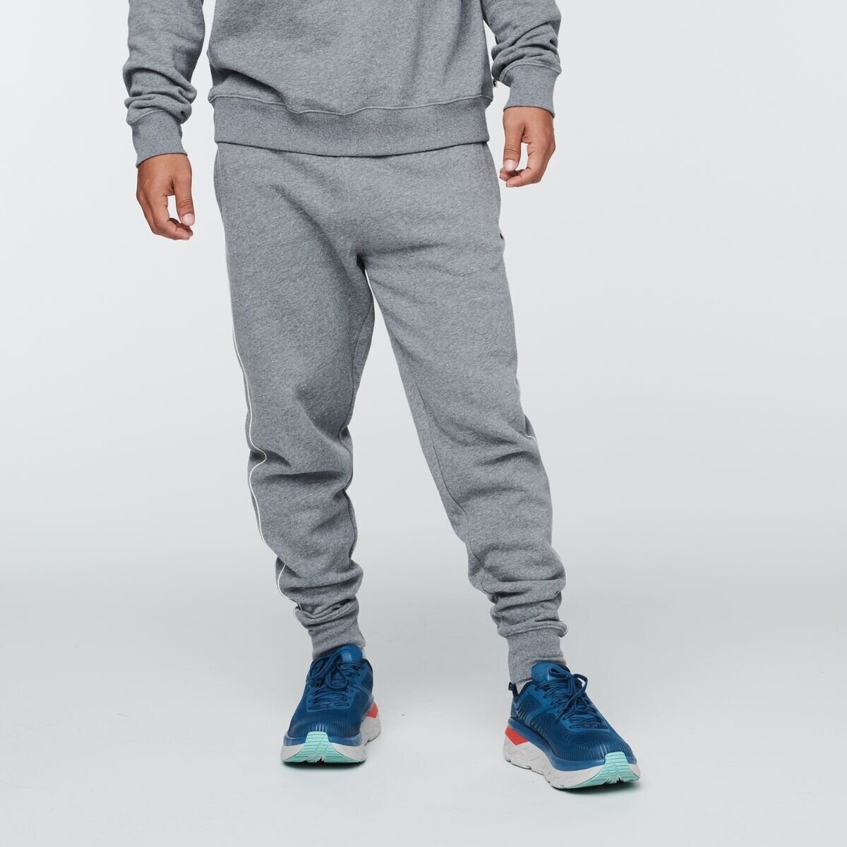 Organic Sweat pant, Color: Heather Grey, Size: M