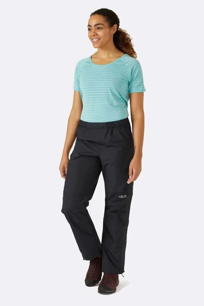 Women Downpour Eco Pants FZ, Color: Black, Size: S